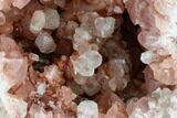 Sparkly, Pink Amethyst Geode Half - Argentina #180819-1